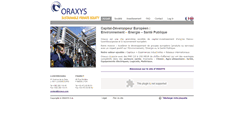 Desktop Screenshot of oraxys.com